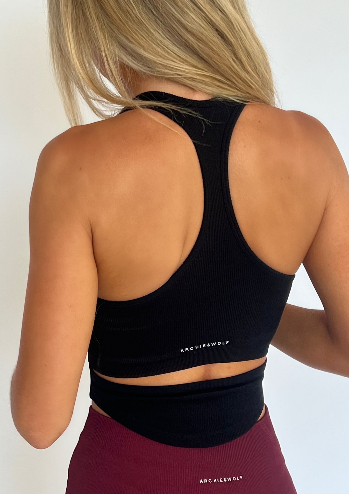Sammy Singlet/ Black