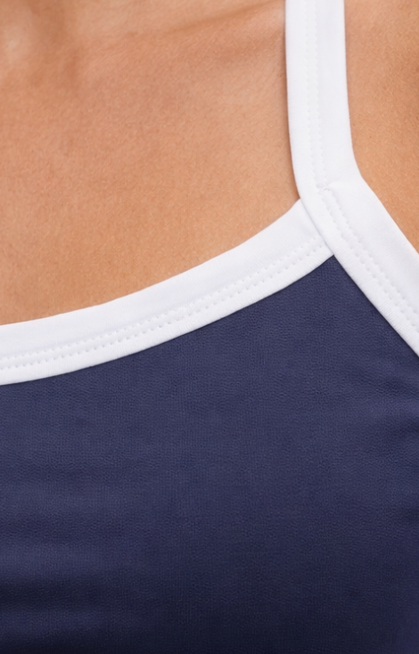 Marbella Singlet/ Navy